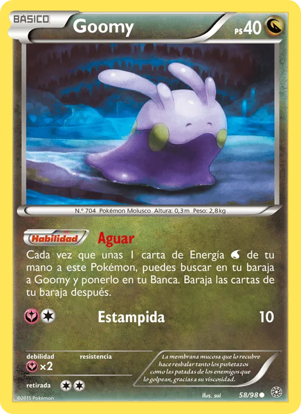 Goomy · Antiguos Orígenes 58/98