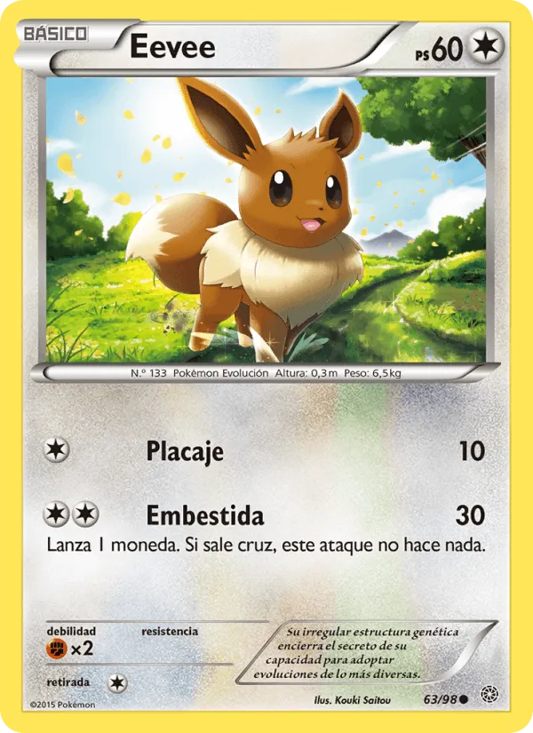 Eevee · Antiguos Orígenes 63/98