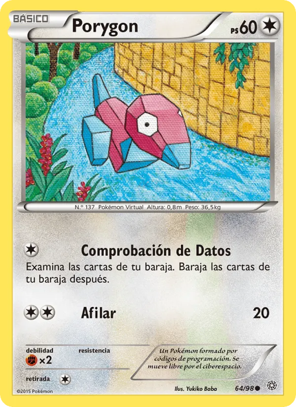 Porygon · Antiguos Orígenes 64/98
