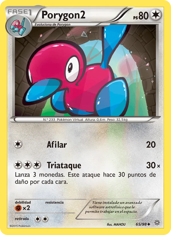 Porygon2 · Antiguos Orígenes 65/98