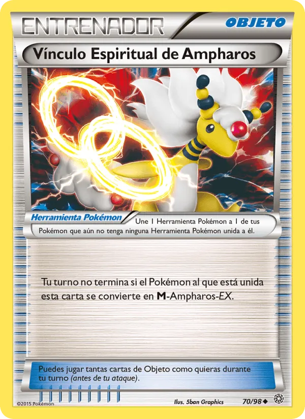Vínculo Espiritual de Ampharos · Antiguos Orígenes 70/98