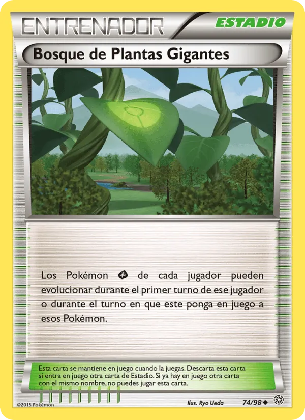 Bosque de Plantas Gigantes · Antiguos Orígenes 74/98