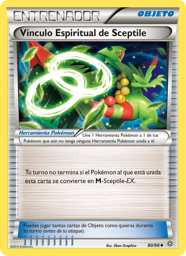 Vínculo Espiritual de Sceptile · Antiguos Orígenes 80/98