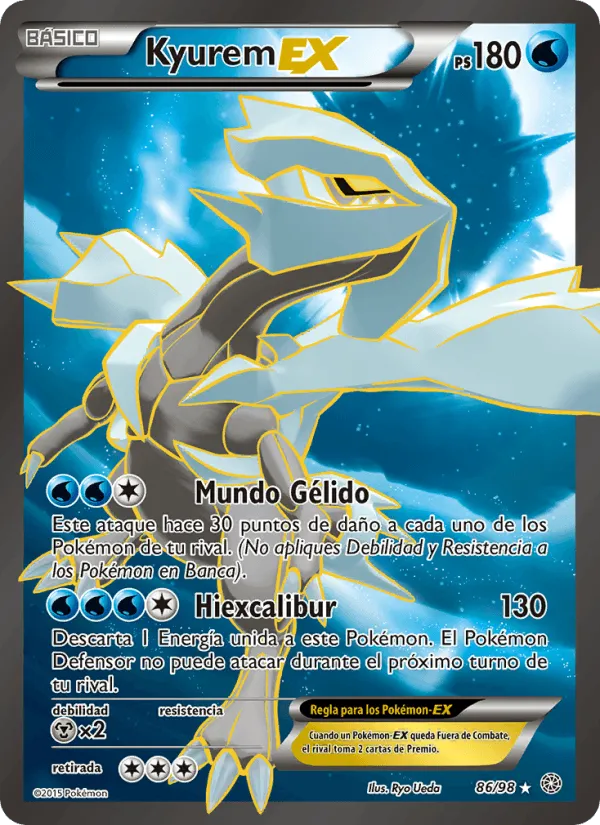 Kyurem EX · Antiguos Orígenes 86/98