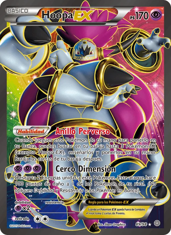 Hoopa EX · Antiguos Orígenes 89/98