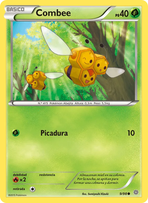 Combee · Antiguos Orígenes 9/98