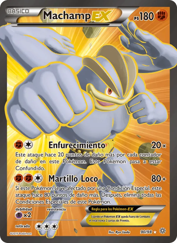 Machamp EX · Antiguos Orígenes 90/98