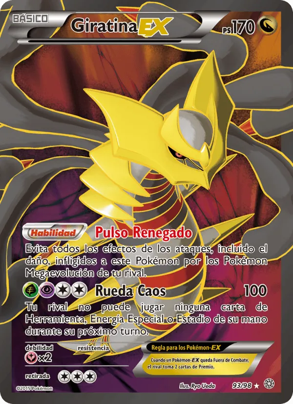 Giratina EX · Antiguos Orígenes 93/98