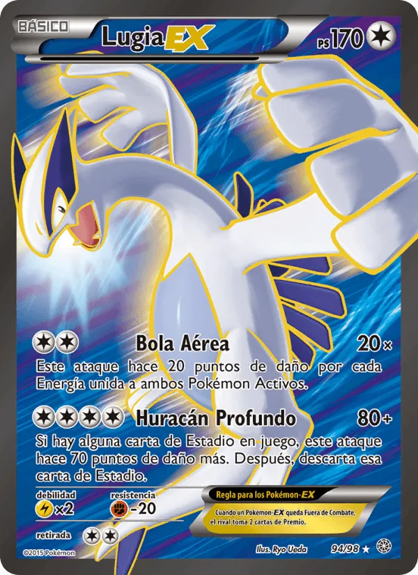 Lugia EX · Antiguos Orígenes 94/98