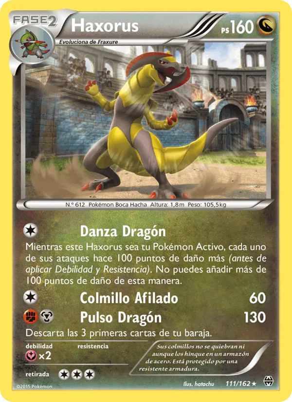 Haxorus · Turbo Impulso 111/162