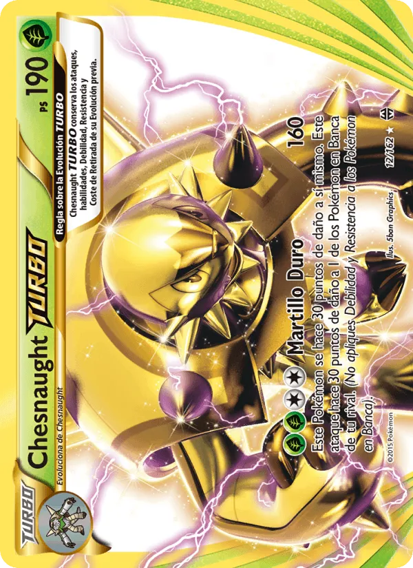 Chesnaught TURBO · Turbo Impulso 12/162