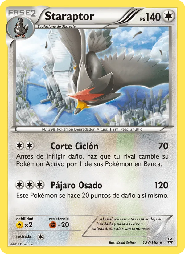 Staraptor · Turbo Impulso 127/162