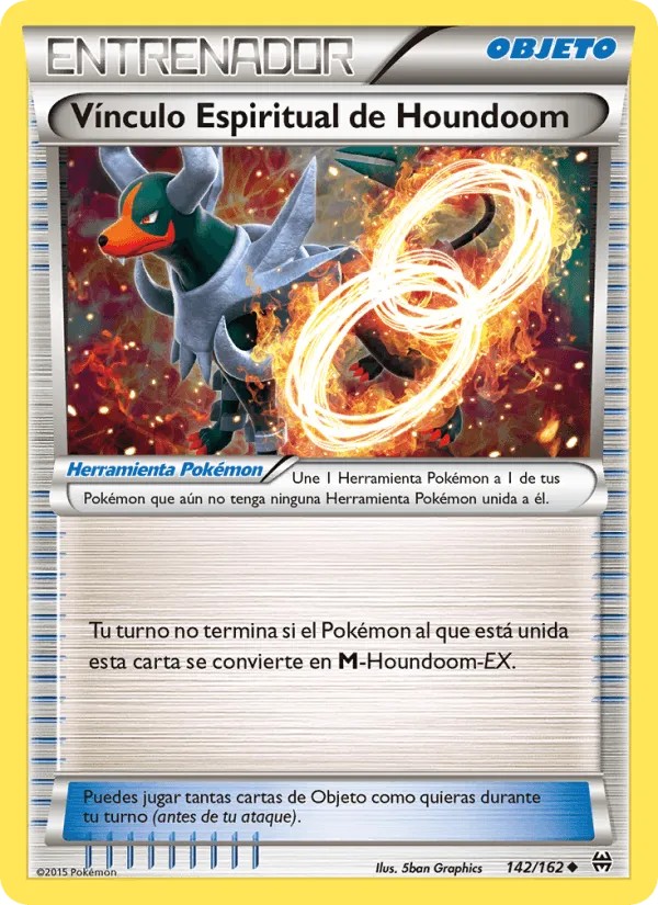 Vínculo Espiritual de Houndoom · Turbo Impulso 142/162