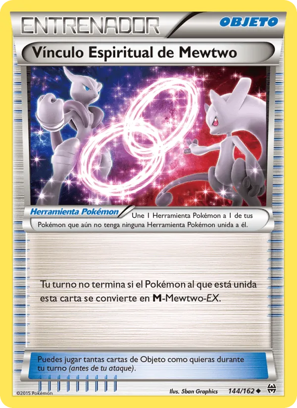 Vínculo Espiritual de Mewtwo · Turbo Impulso 144/162