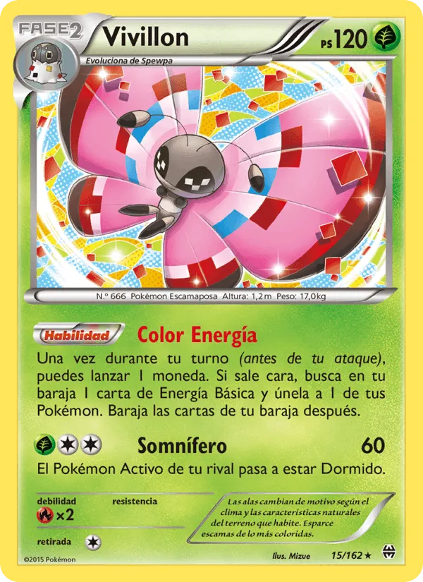 Vivillon · Turbo Impulso 15/162