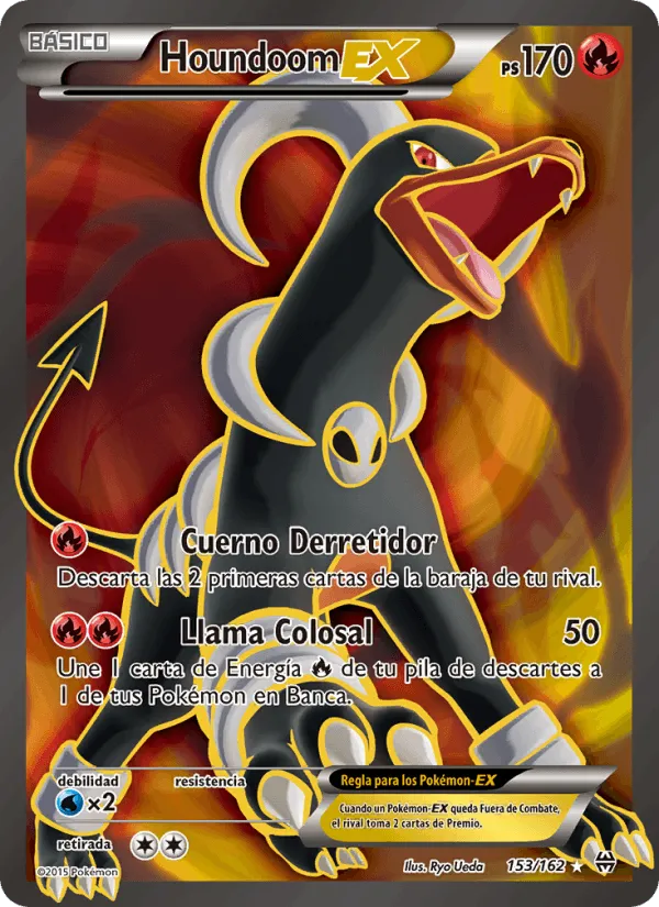 Houndoom EX · Turbo Impulso 153/162