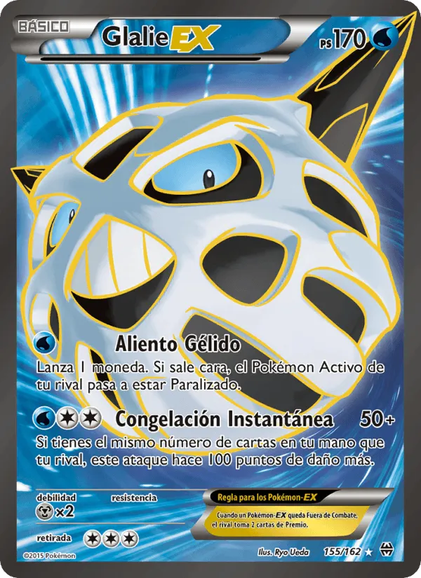 Glalie EX · Turbo Impulso 155/162