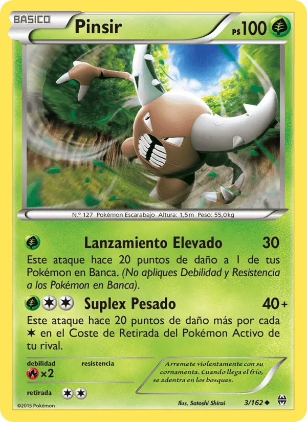 Pinsir · Turbo Impulso 3/162