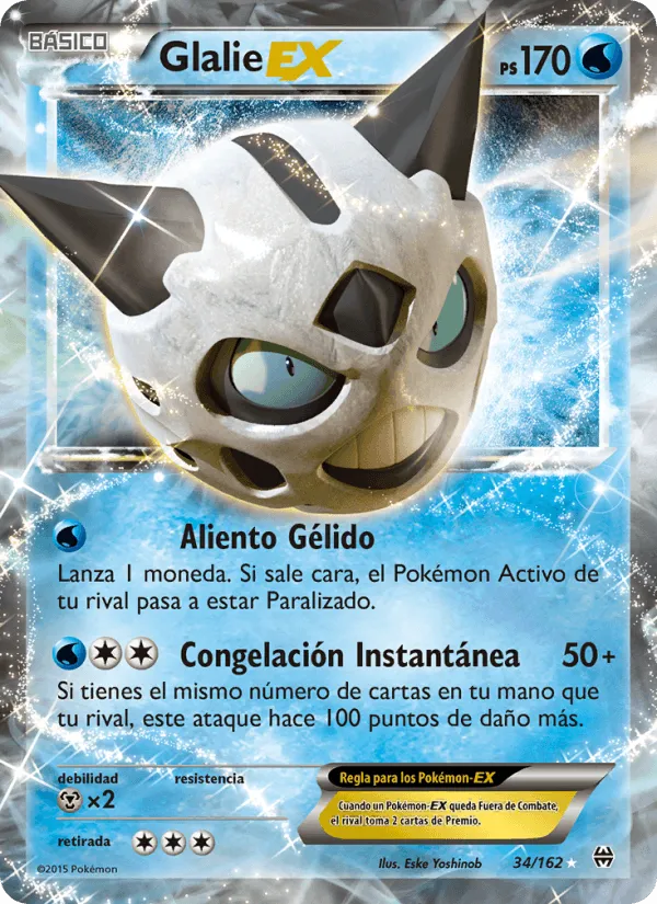 Glalie EX · Turbo Impulso 34/162