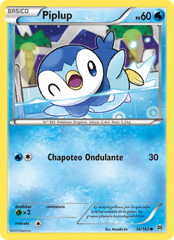 Piplup · Turbo Impulso 36/162