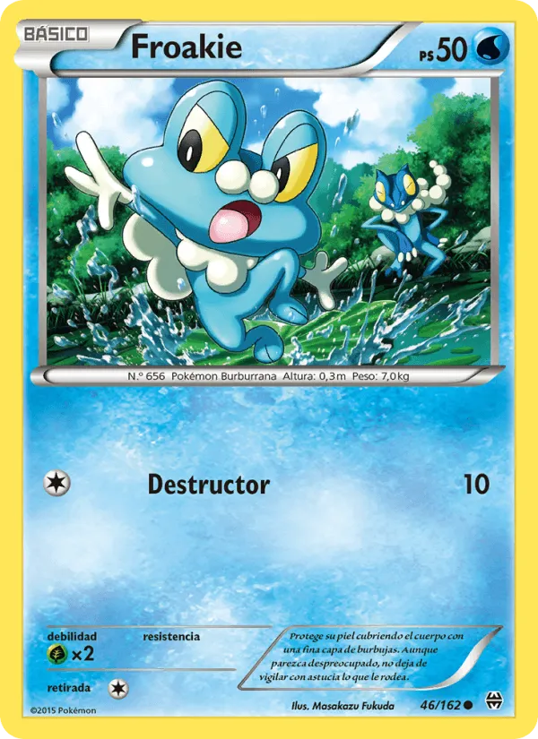 Froakie · Turbo Impulso 46/162