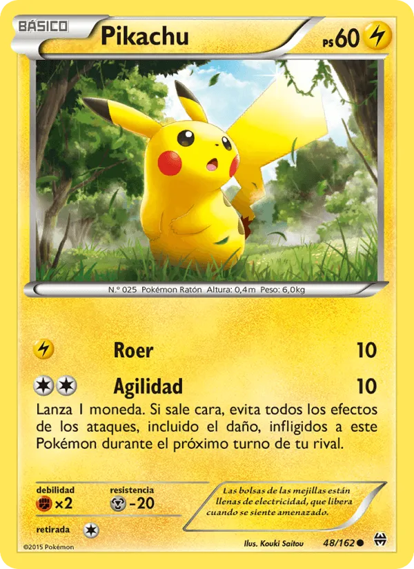 Pikachu · Turbo Impulso 48/162