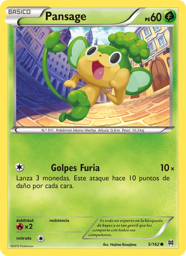 Pansage · Turbo Impulso 5/162