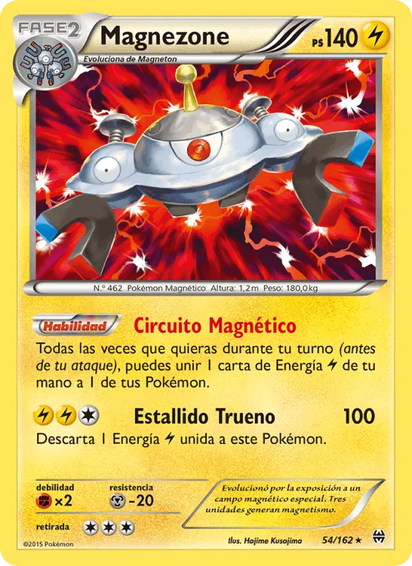Magnezone · Turbo Impulso 54/162