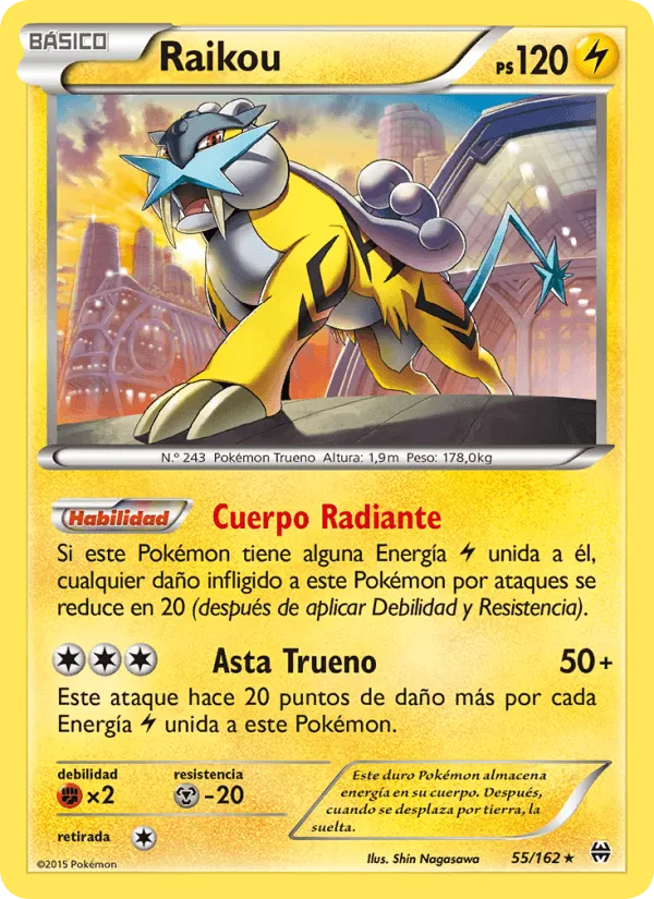 Raikou · Turbo Impulso 55/162
