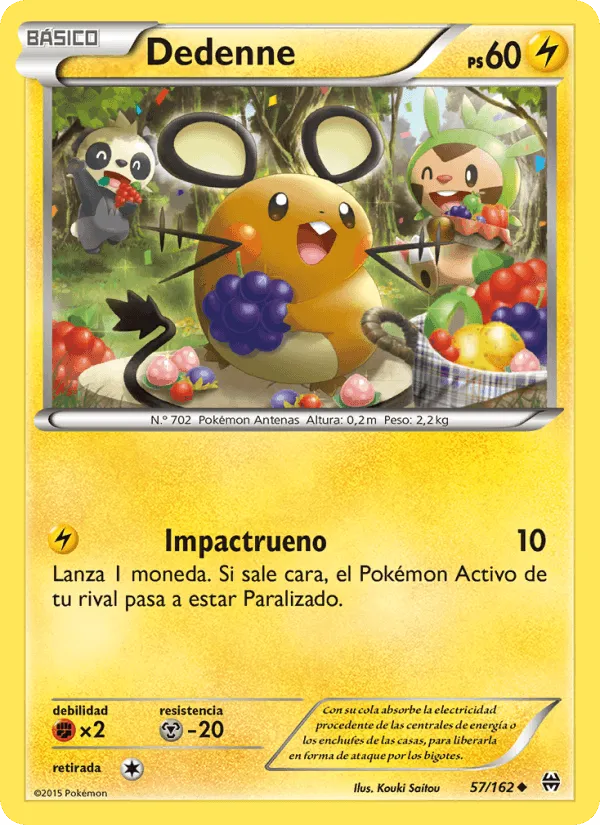 Dedenne · Turbo Impulso 57/162