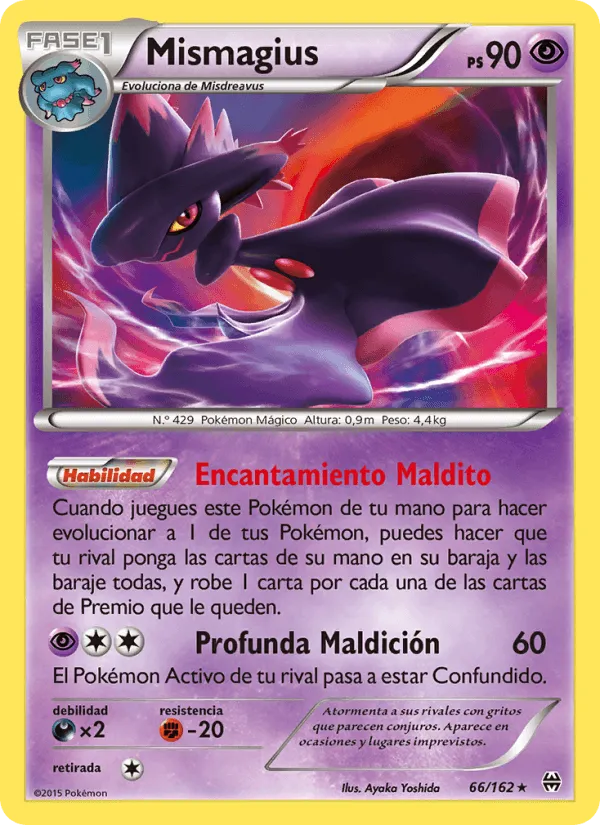 Mismagius · Turbo Impulso 66/162