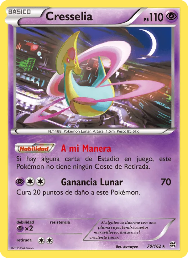 Cresselia · Turbo Impulso 70/162