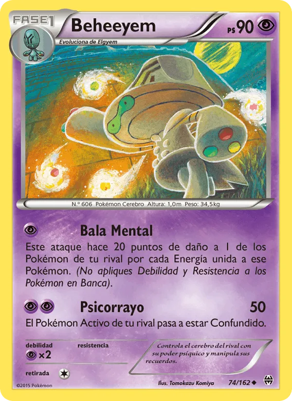 Beheeyem · Turbo Impulso 74/162