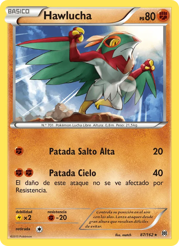Hawlucha · Turbo Impulso 87/162