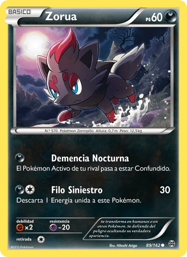 Zorua · Turbo Impulso 89/162