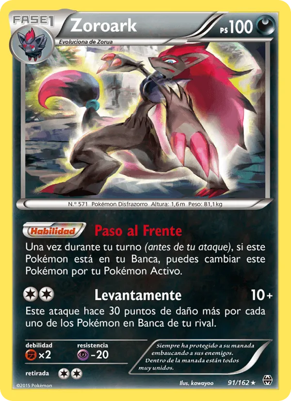 Zoroark · Turbo Impulso 91/162