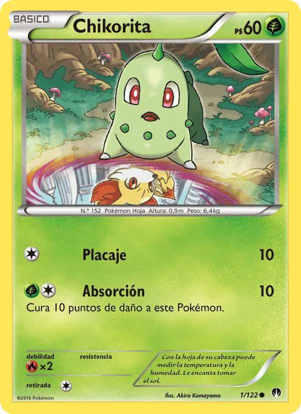 Chikorita · TURBOLímite 1/122
