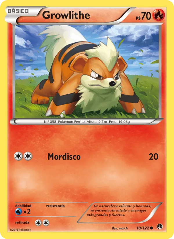 Growlithe · TURBOLímite 10/122