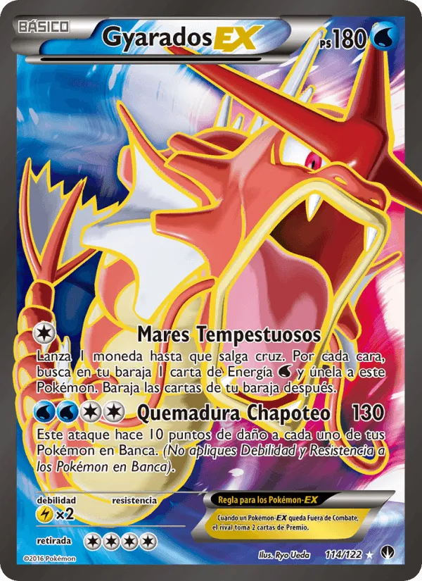 Gyarados EX · TURBOLímite 114/122
