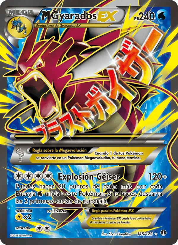 M-Gyarados EX · TURBOLímite 115/122