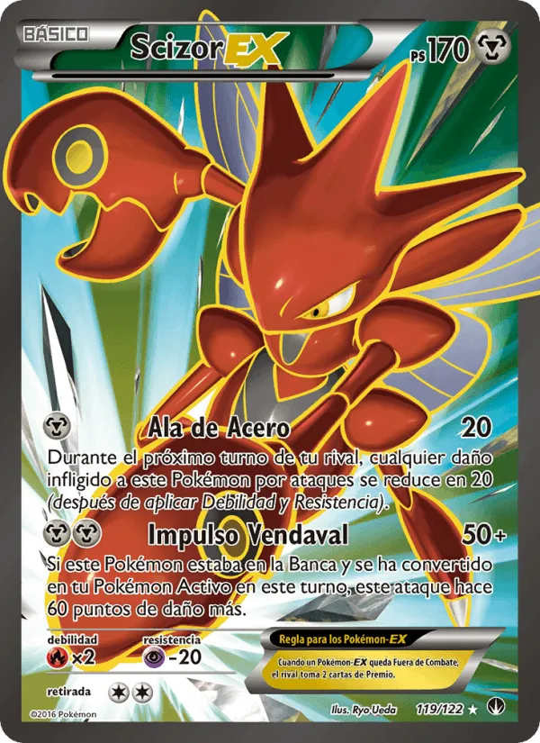 Scizor EX · TURBOLímite 119/122