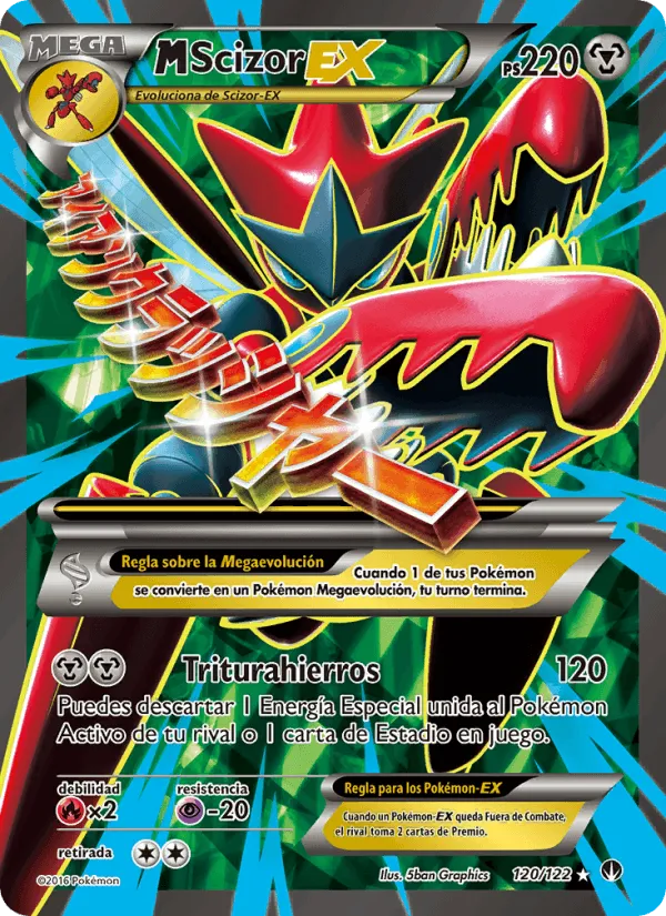 M-Scizor EX · TURBOLímite 120/122