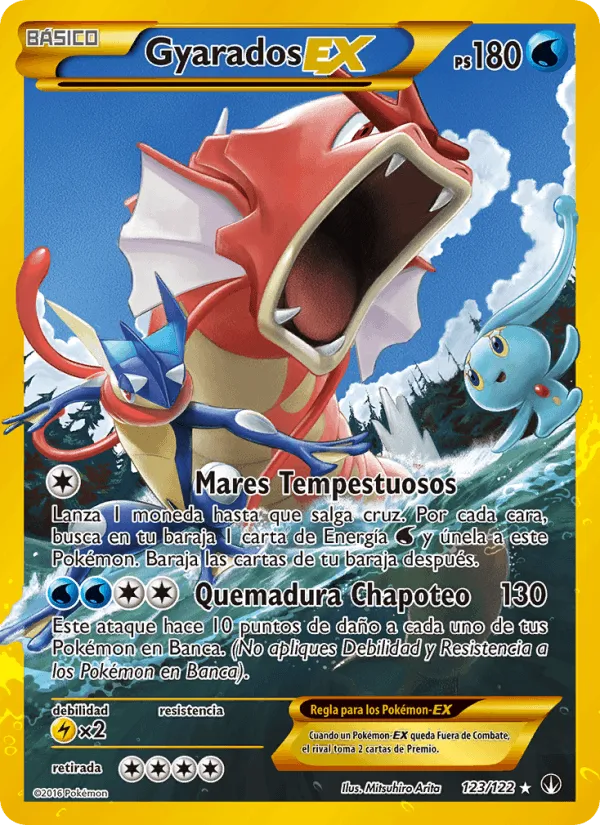 Gyarados EX · TURBOLímite 123/122
