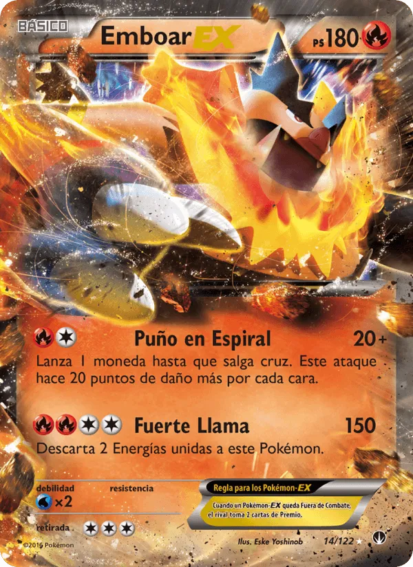 Emboar EX · TURBOLímite 14/122