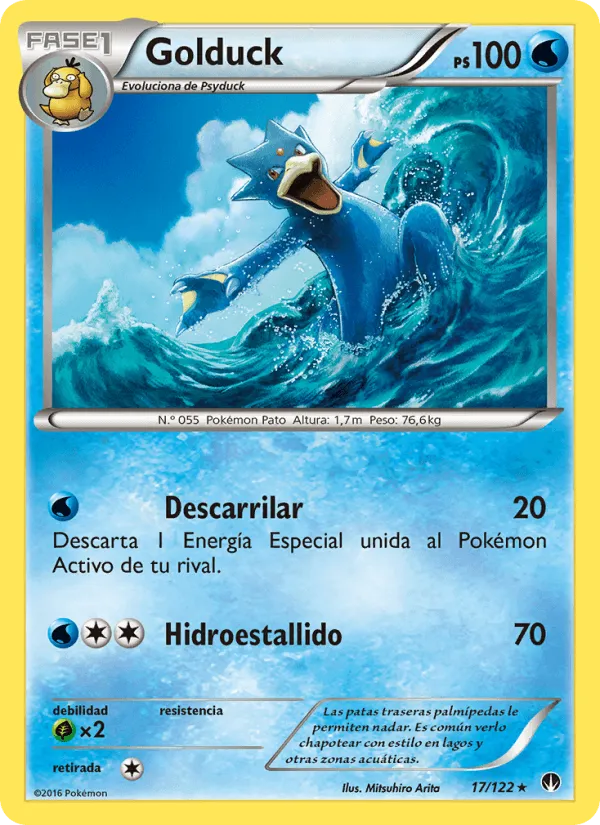 Golduck · TURBOLímite 17/122