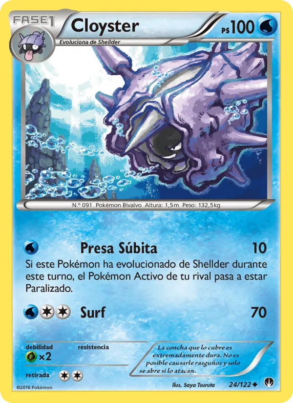 Cloyster · TURBOLímite 24/122