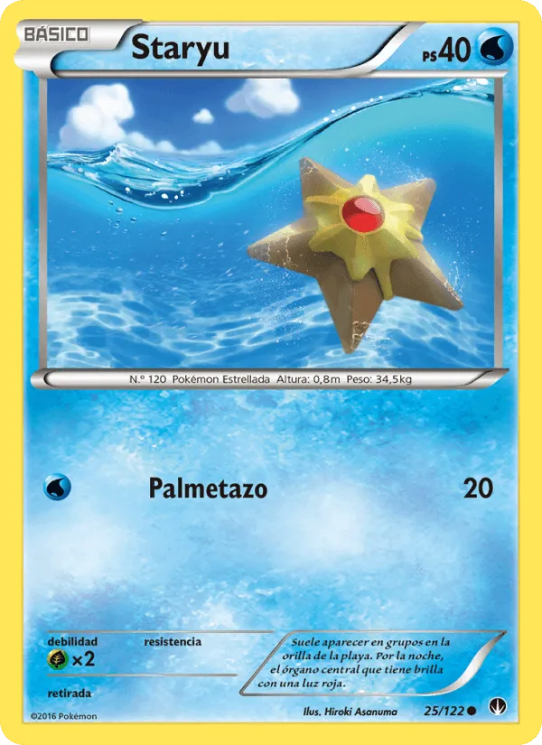 Staryu · TURBOLímite 25/122