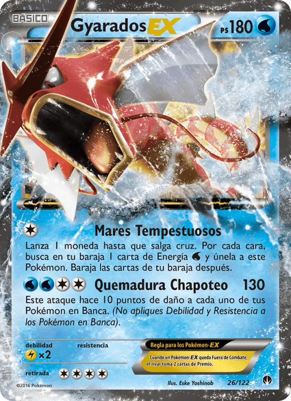 Gyarados EX · TURBOLímite 26/122