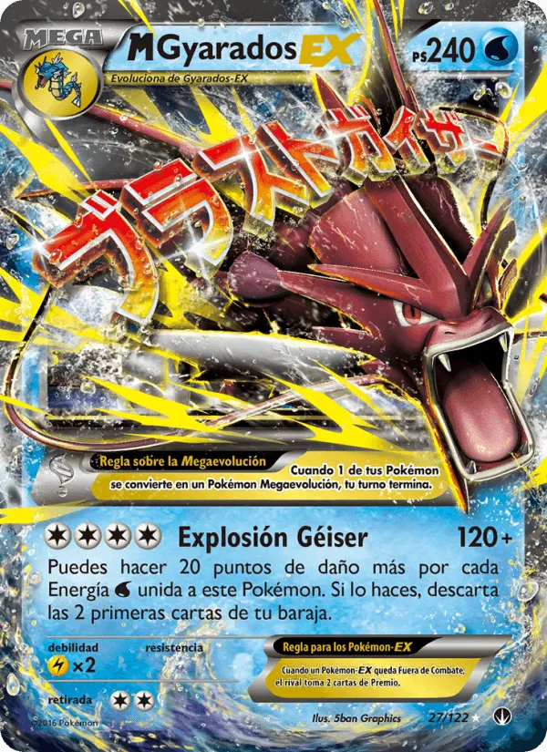 M-Gyarados EX · TURBOLímite 27/122