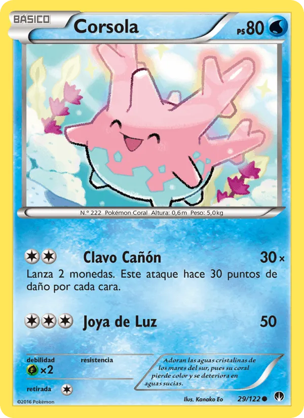 Corsola · TURBOLímite 29/122